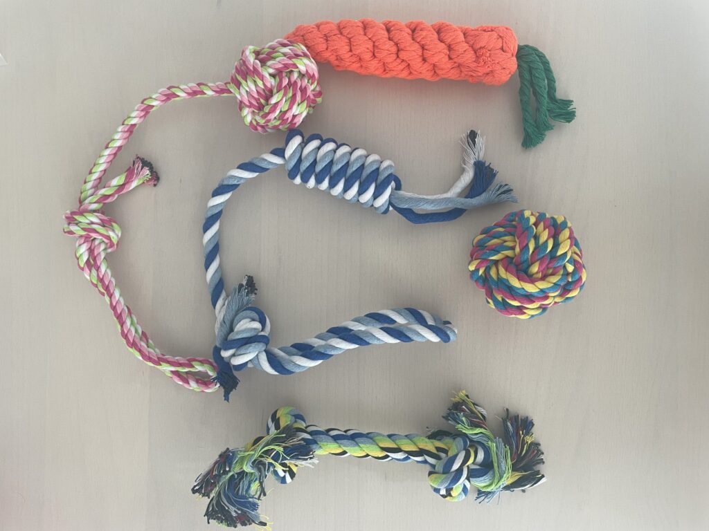 SUSWIM rope toy for dog